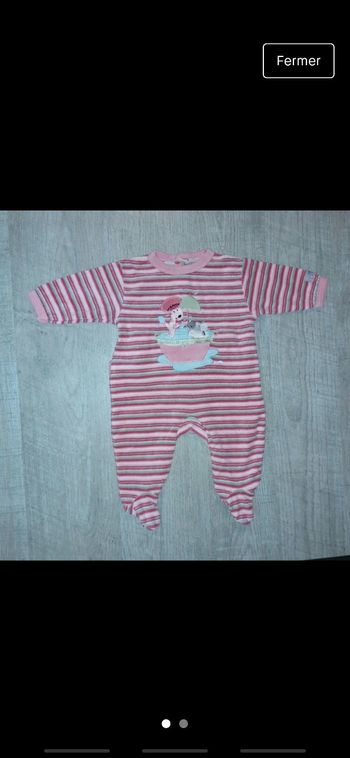 Pyjama fille 1 mois