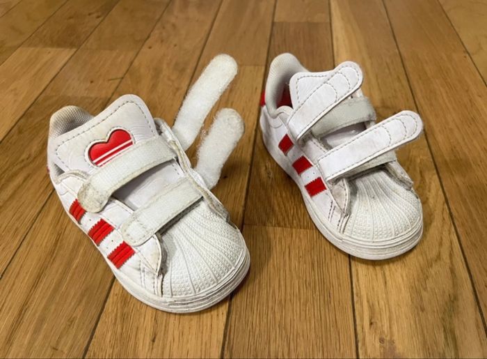 Basket fille adidas taille 21 - photo numéro 8