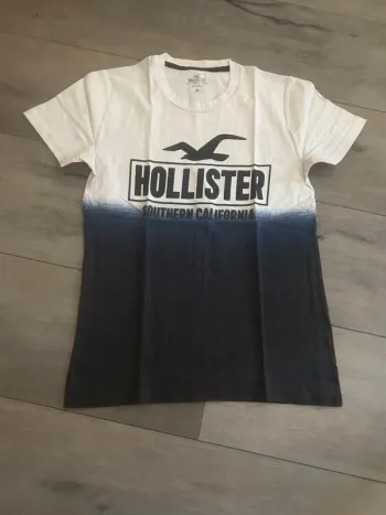 Tee-shirt Hollister xxs bleu
