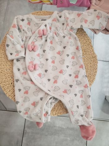 Lot 3 pyjama grenouillères