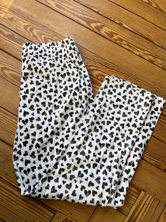 Bas de pyjama motif cœur - photo numéro 4