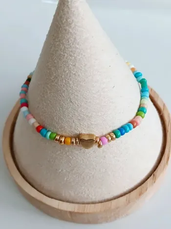 Bracelet perles de rocaille – tendance bohème chic