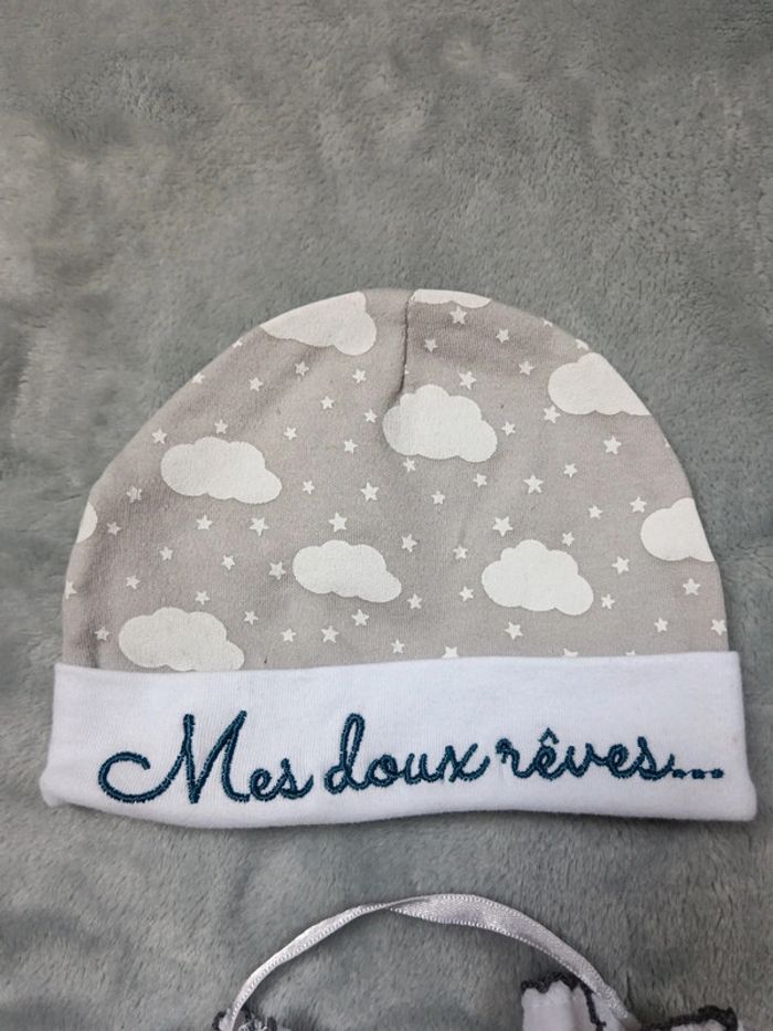 Bonnet + mouffle - photo numéro 2