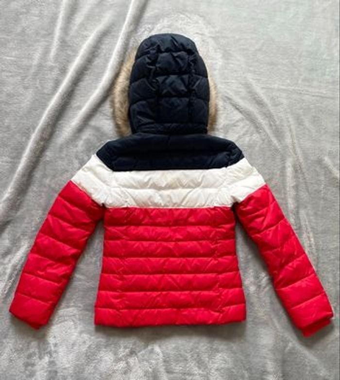 Doudoune Tommy Jeans Heritage – Bleu Blanc Rouge – XXS - photo numéro 4