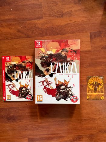 DE#6 : Laika : Aged through Blood Deluxe Edition, Jeu Nintendo Switch, NEUF sous blister avec Slipcover.