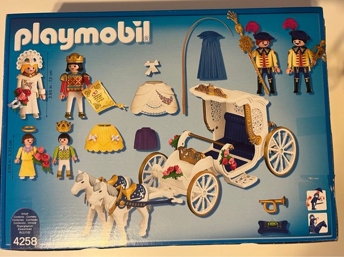 PLAYMOBIL 4258  Le carrosse de mariage royal - photo numéro 2