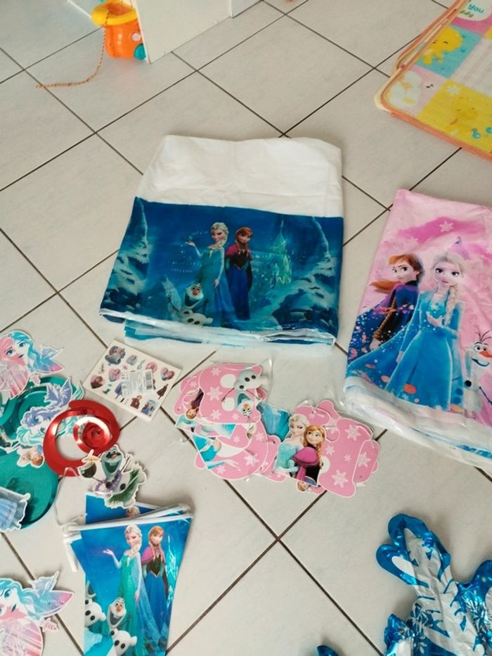 Décoration anniversaire reine des neiges 2 - photo numéro 5
