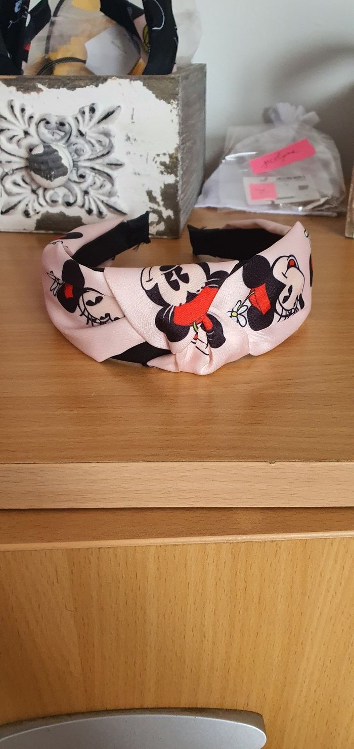 Serre Tête Mickey/ Minnie gros motifs - photo numéro 4