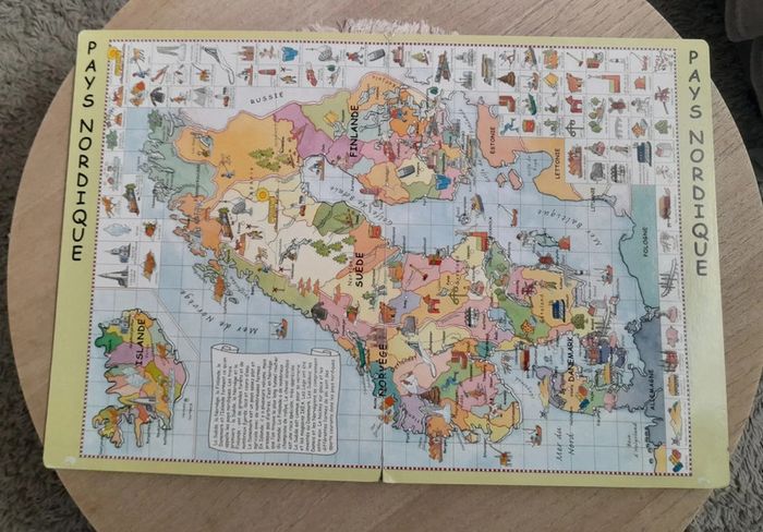 Livre Atlas enfant XL Vintage - photo numéro 5