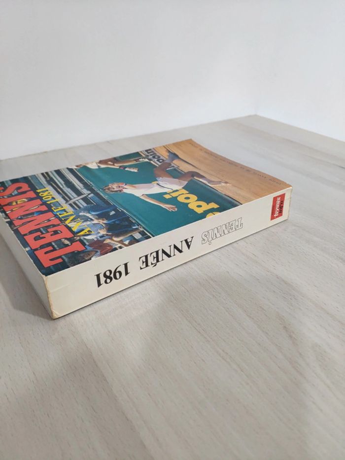 Livre Tennis année 1981 guide annuel de la fédération française de tennis - photo numéro 5