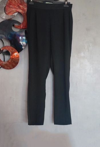 Pantalon souple noir Etam