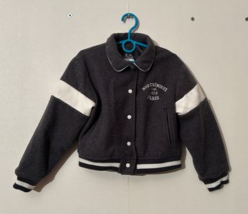 blouson style bombers fille 7/8 ans
