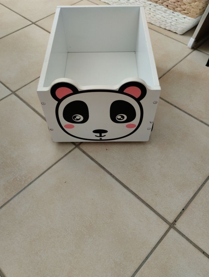 Chariot panda en bois - photo numéro 6