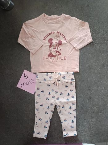 Ensemble Minnie 6 mois