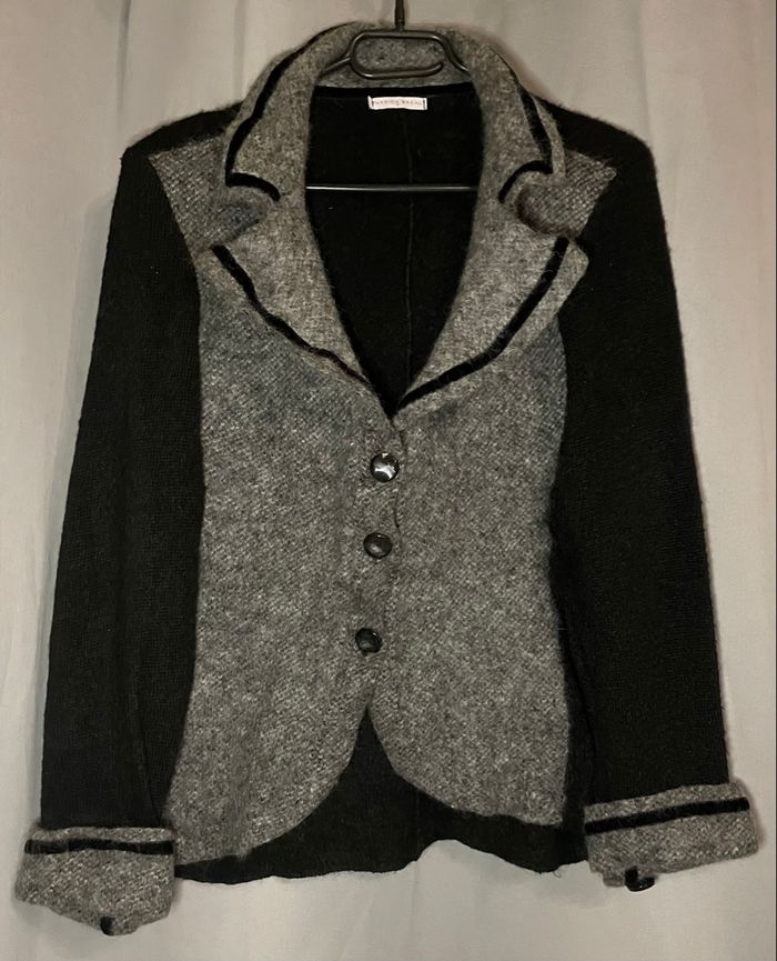 Veste/gilet »Patrice Breal »noire et grise