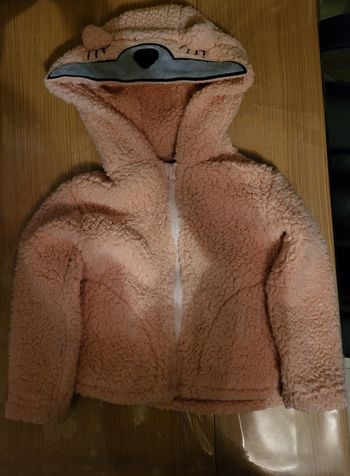 Veste capuche ourson 5 / 6 ans