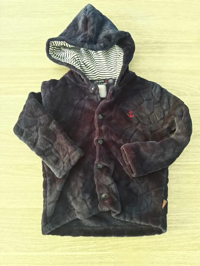 Veste douce à capuche  3 ans - photo numéro 2