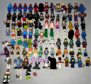 Figurines lego divers thèmes 
