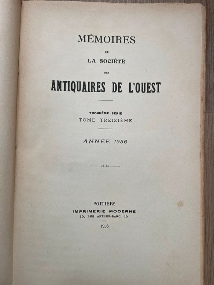 La société tome treizième 1936 - photo numéro 2