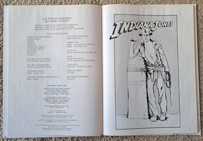 📚 BD Indiana Jones et le Secret de la Pyramide - 1994 - photo numéro 2