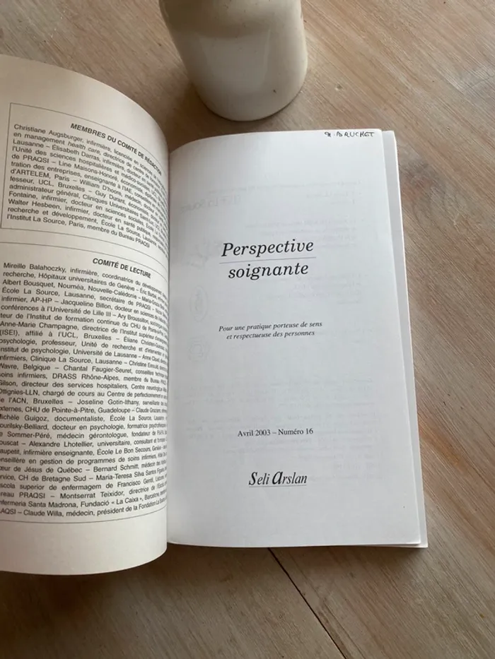 Revue Perspective soignante - Pour une pratique porteuse de sens et respectueuse des personnes - photo numéro 4