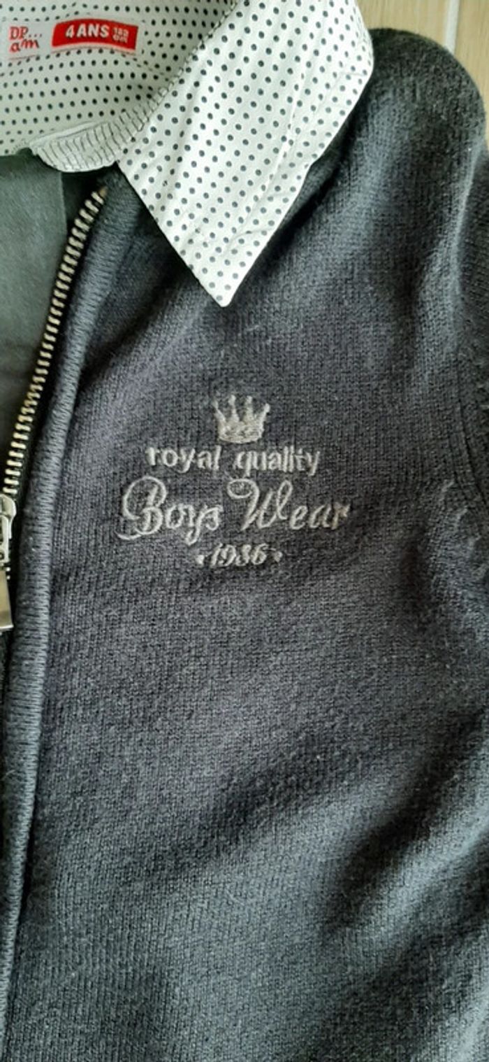 Ensemble gilet chemise et cravate DPAM - photo numéro 3