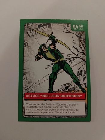 Carte DC Comics - Auchan 2022 - 60/90