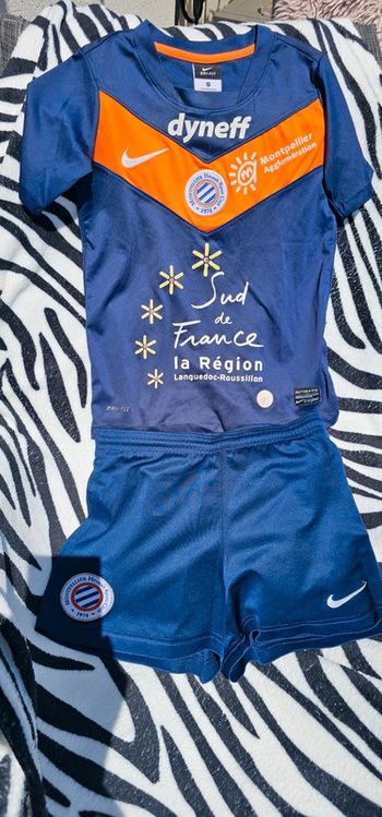 Ensemble short  de foot Montpellier Nike 6/ 8 ans