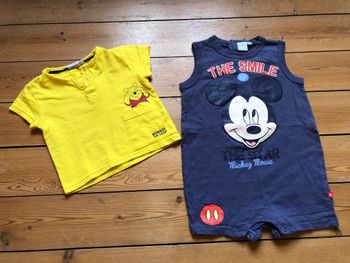 Lot été 12 mois - Disney - garcon