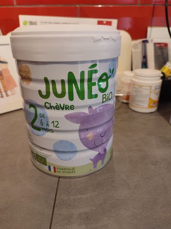 Lait junéo chèvre bio