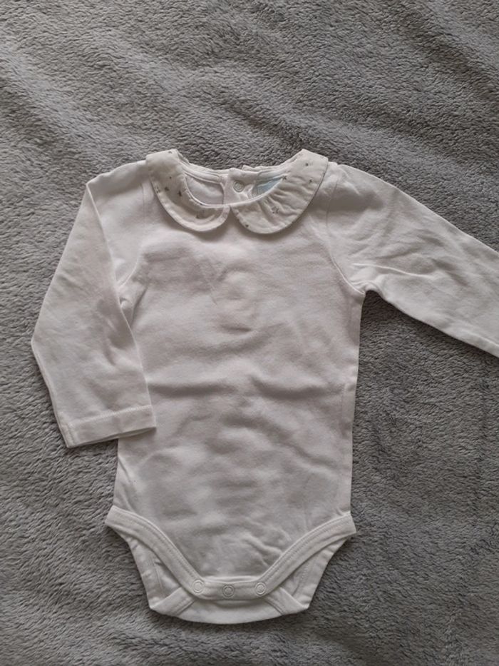 Ensemble fille 3 mois robe et body neuf - photo numéro 6