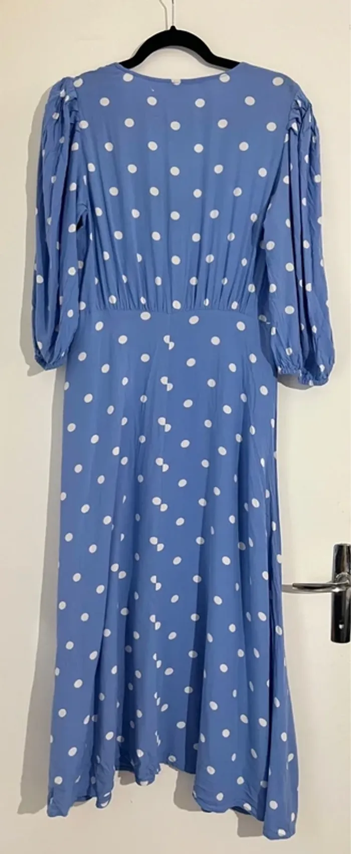 Robe Longue A Pois - photo numéro 2