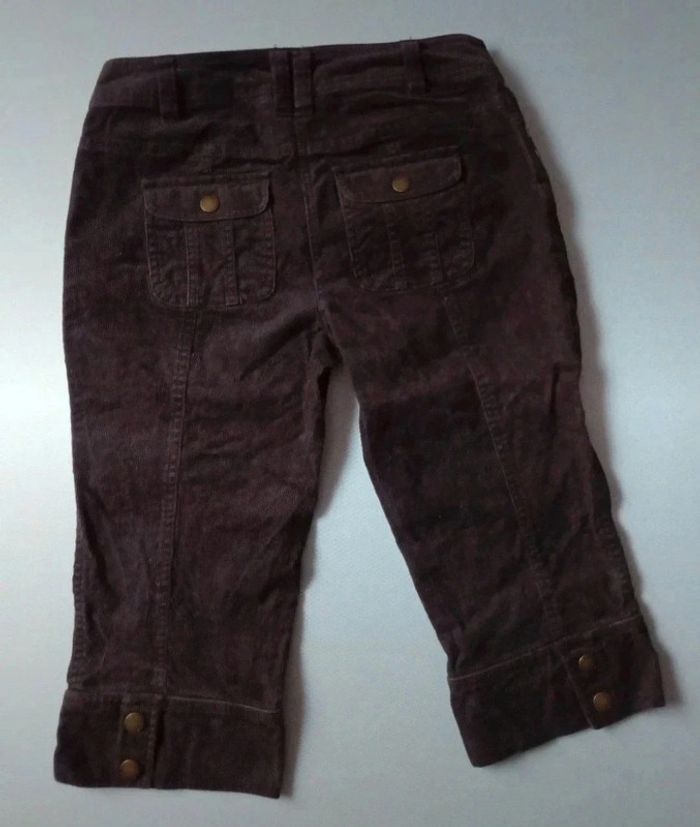 Pantalon velours marron 38 - photo numéro 4