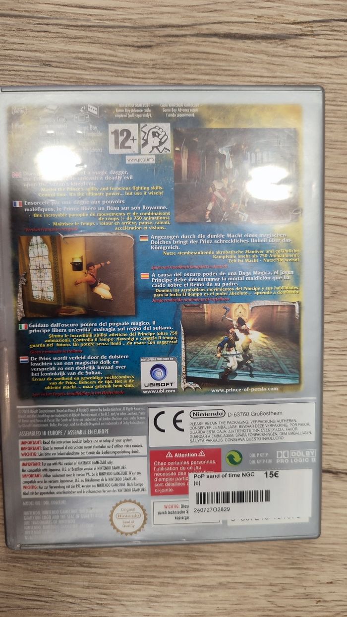 Prince of persia sands of Time GameCube - photo numéro 3