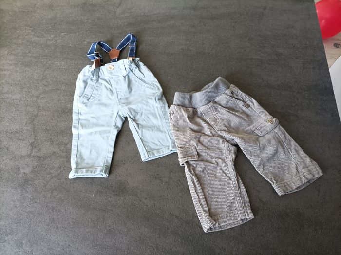 Lot pantalons 3 mois