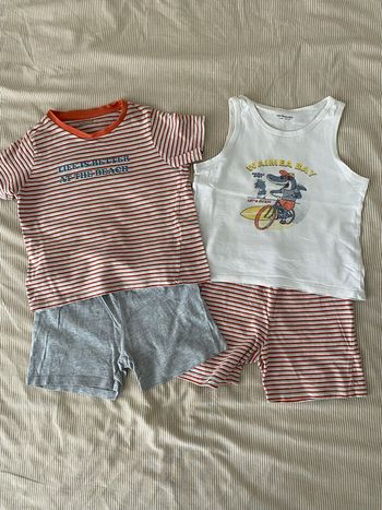 Lot de 2 pyjamas été Vertbaudet