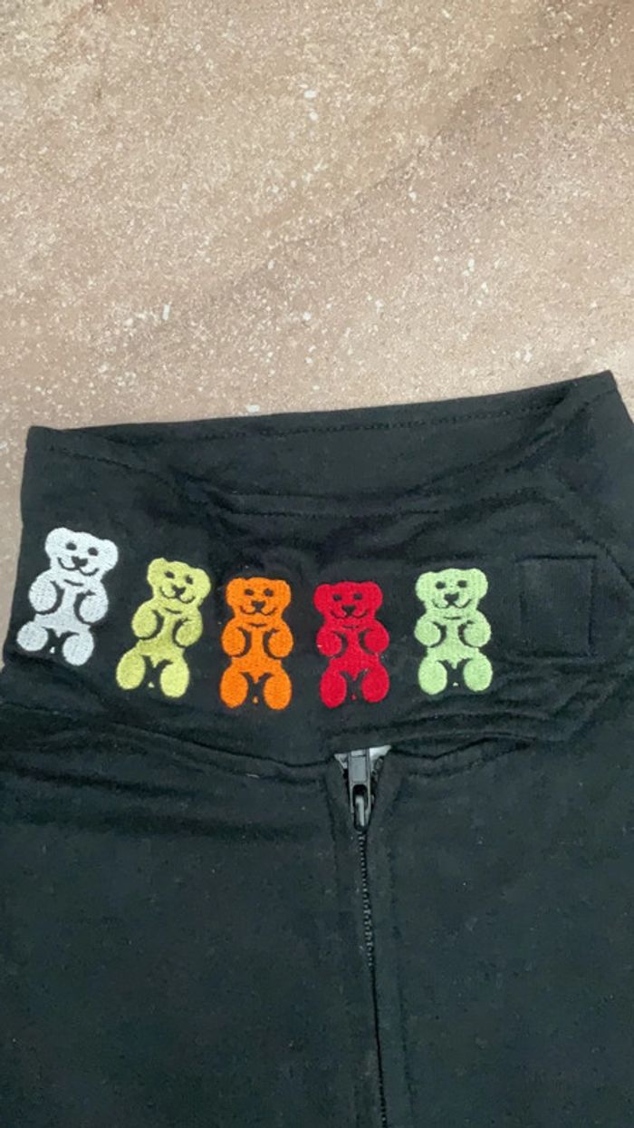 Gilet noir avec oursons couleurs Haribo T12/13 ans (n°16) - photo numéro 2