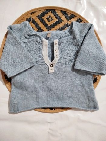 Pull manches courtes 4-5 ans