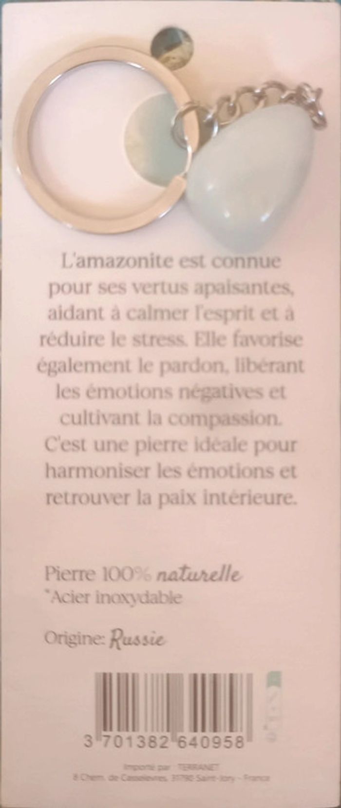 Pierre naturelle Amazonite Apaisement - Pardon - photo numéro 2