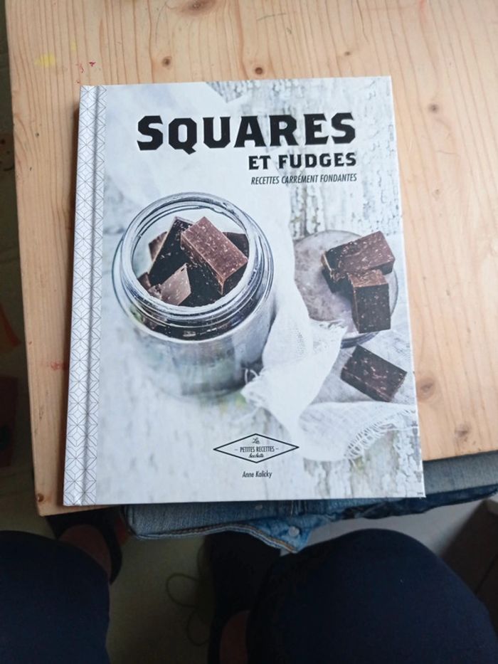 Livre cuisine square et fudges