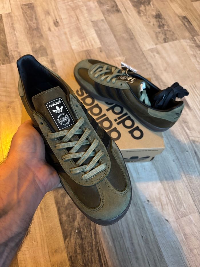 Adidas Gazelle Indoor Focus Olive Taille 40 2/3 - photo numéro 4