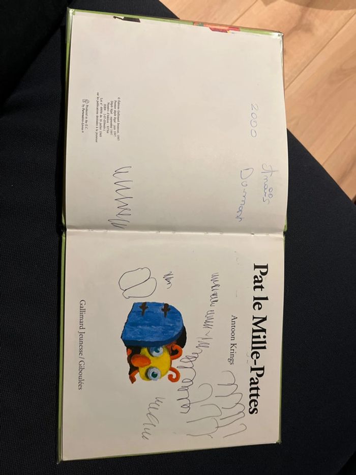 Livre pour enfants antoon krings par le mille pattes - photo numéro 2