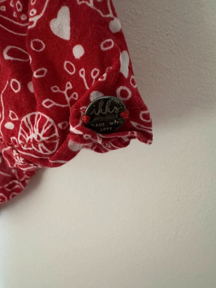 Combi short fluide étè IKKS, taille quatre ans - photo numéro 2