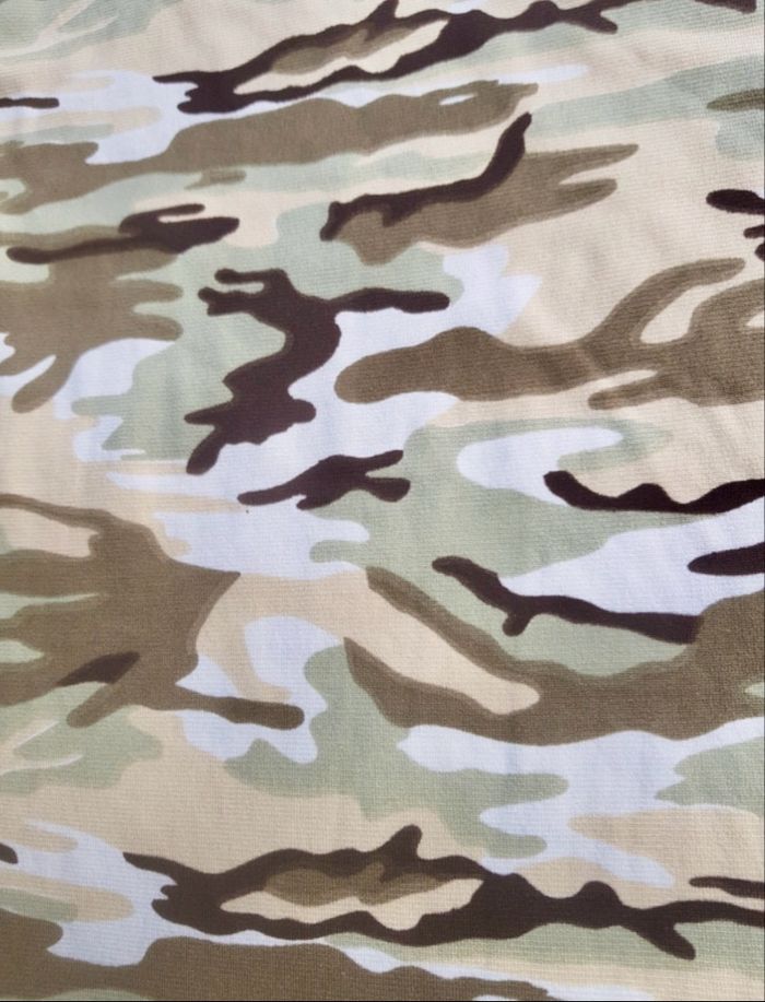 Top débardeur imprimé militaire Y2K - photo numéro 7