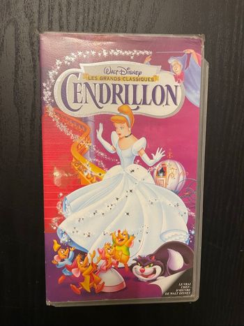K7 vidéo Cendrillon Disney