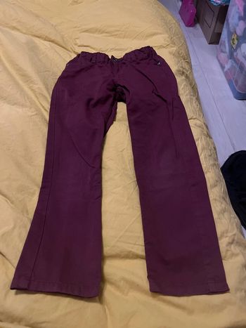 Pantalon style chino garçon 7 ans vertbaudet