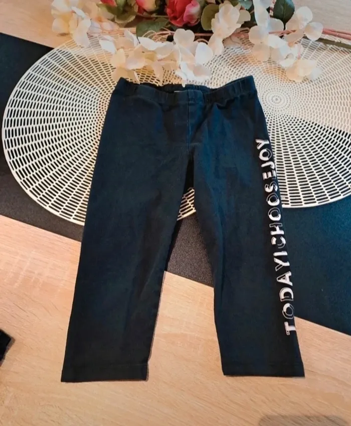 Lot de 2 leggings, taille 5 ans - photo numéro 2