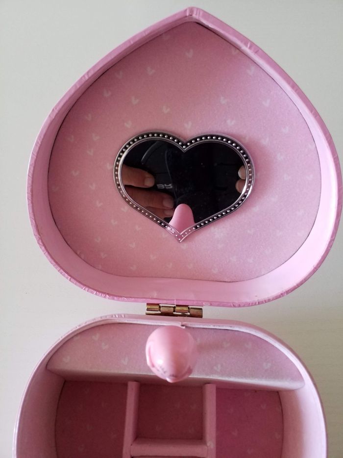 Coffre à bijoux musical avec miroir - photo numéro 6