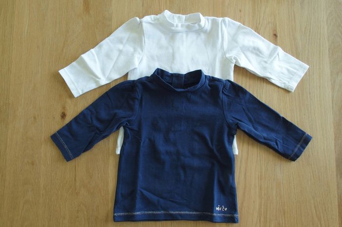 Lot de 2 t-shirts manches longues