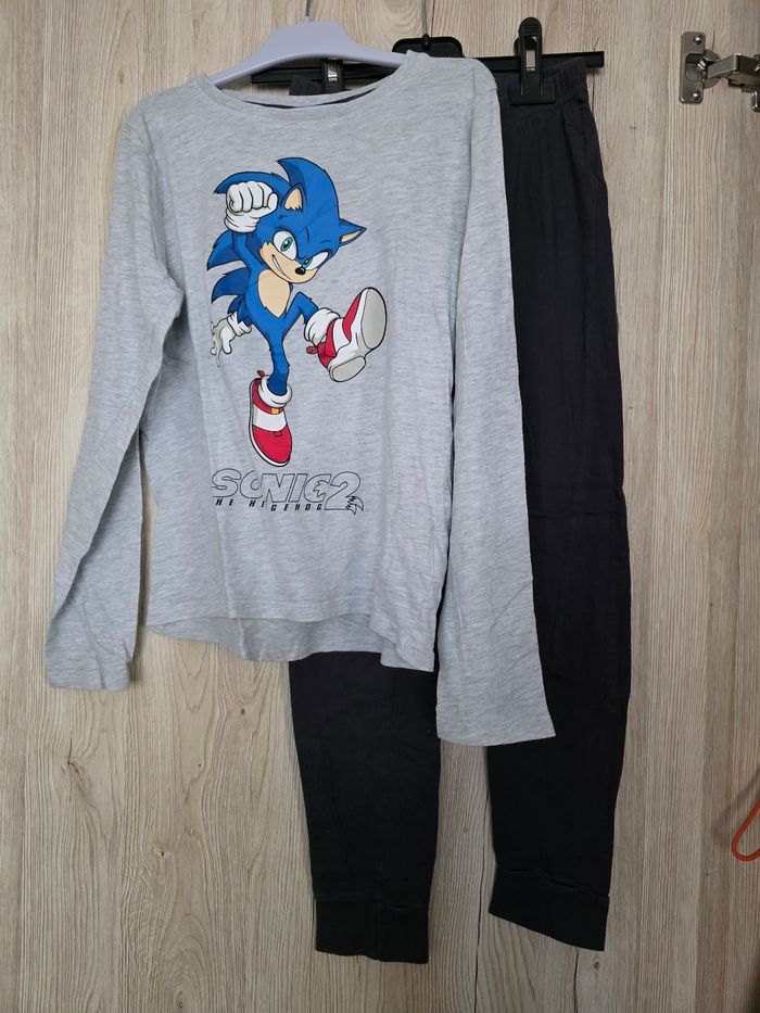 PYJAMA 2  PIÈCES SONIC 2  TAILLE 8ANS - photo numéro 4